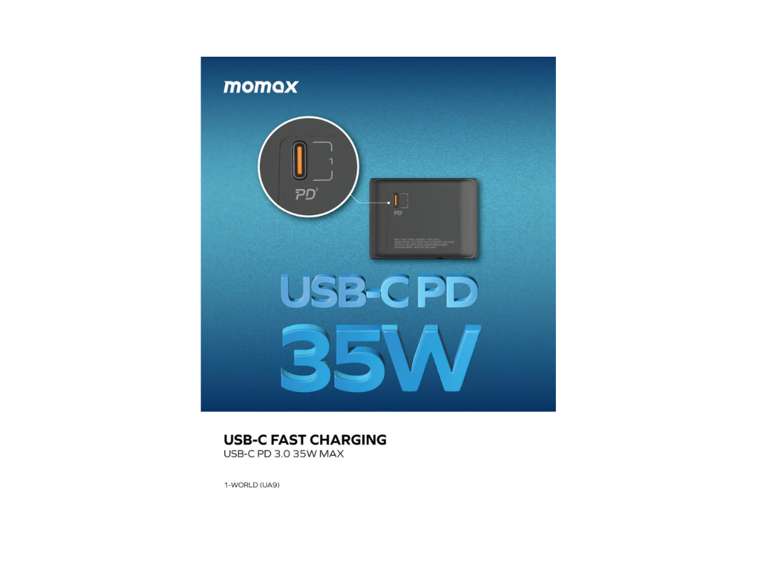 Buy Momax 1-World 5-Port Travel Charger 35W - White in Qatar Buy Momax 1-World 5-Port Travel Charger 35W - White in Qatar